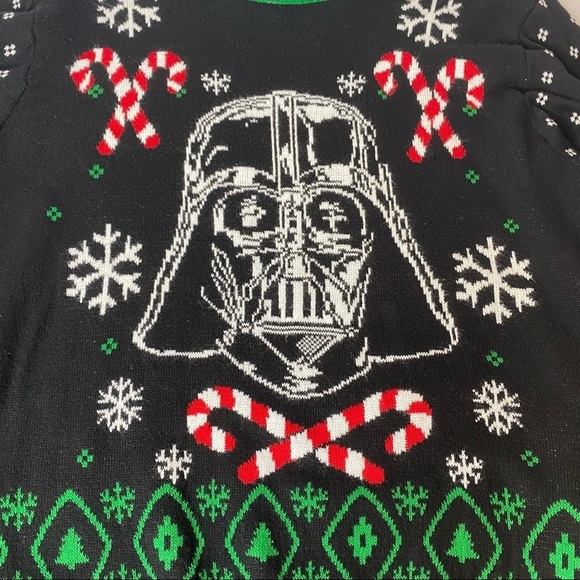 Star Wars Darth Vader Men’s Large Christmas Sweater. - Picture 4 of 6